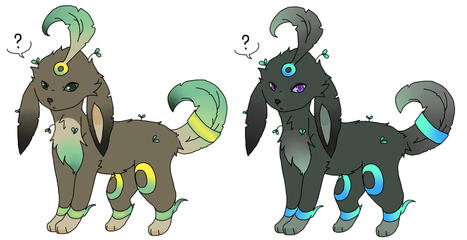 umbreon leafeon